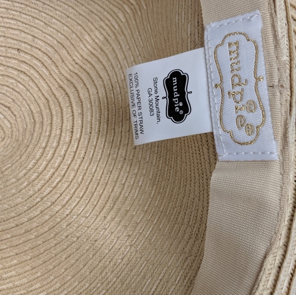 NEW Mudpie Happily Ever After Sunhat - Picture 3 of 4